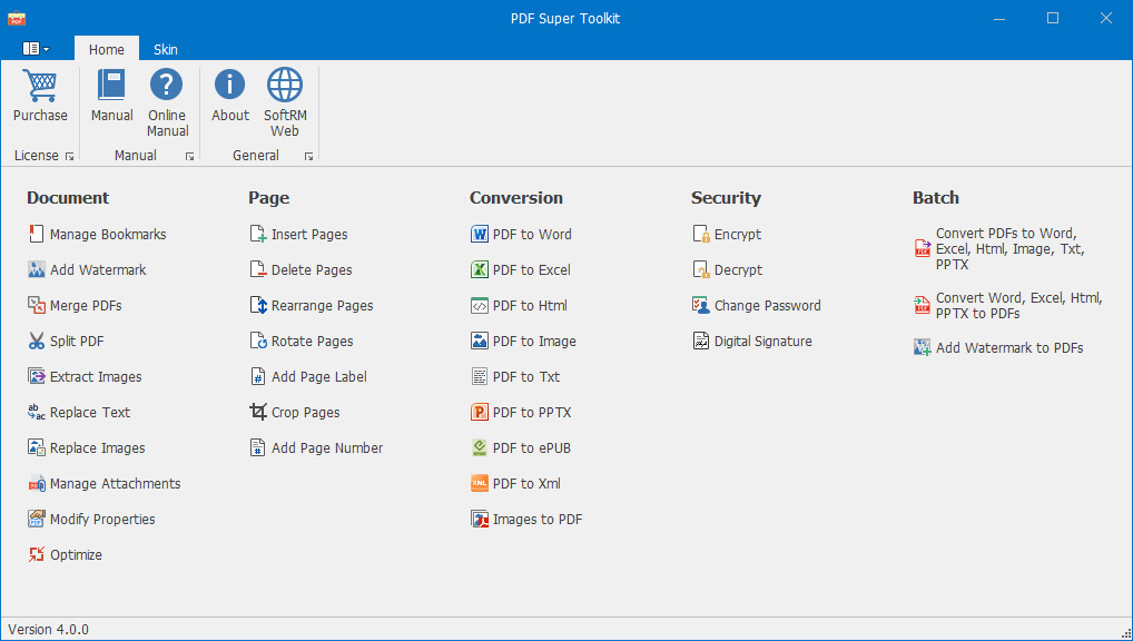 PDF Super Toolkit screenshot