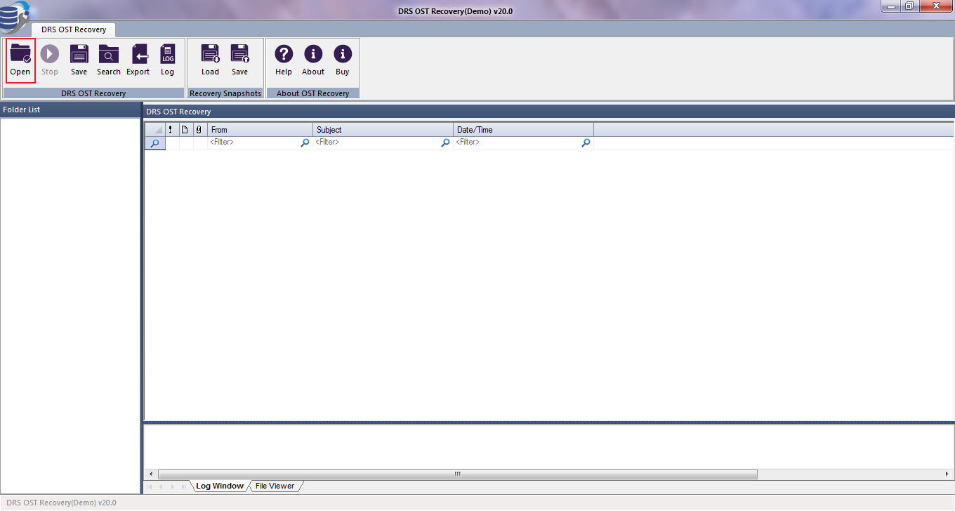 MigrateEmails OST Recovery Tool screenshot