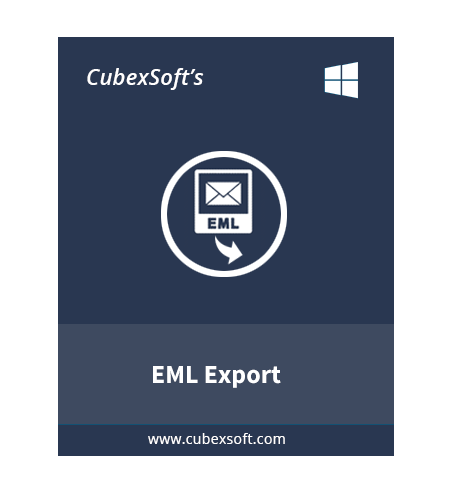 CubexSoft EML Export screenshot