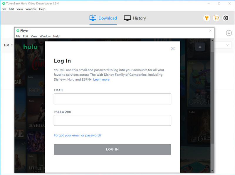 TunesBank Hulu Video Downloader screenshot