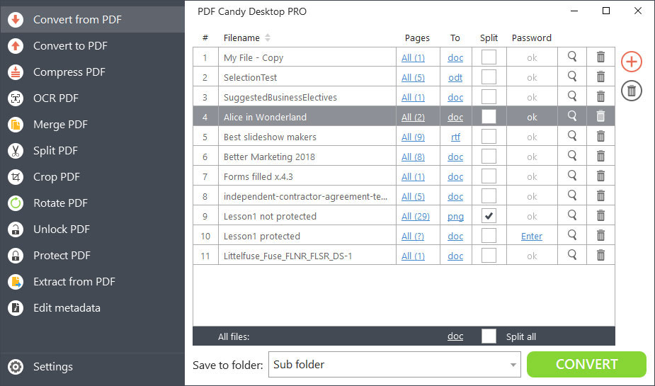 PDF Candy Desktop screenshot