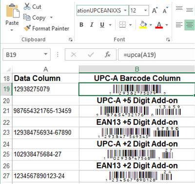 IDAutomation GS1 UPC/EAN Barcode Fonts screenshot
