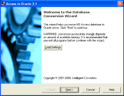 Access-to-Oracle screenshot