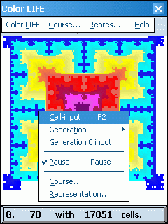 Color LIFE for Pocket PC screenshot