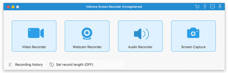 Vidmore Screen Recorder for Mac screenshot