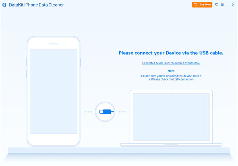 DataKit Mac iPhone Data Cleaner screenshot