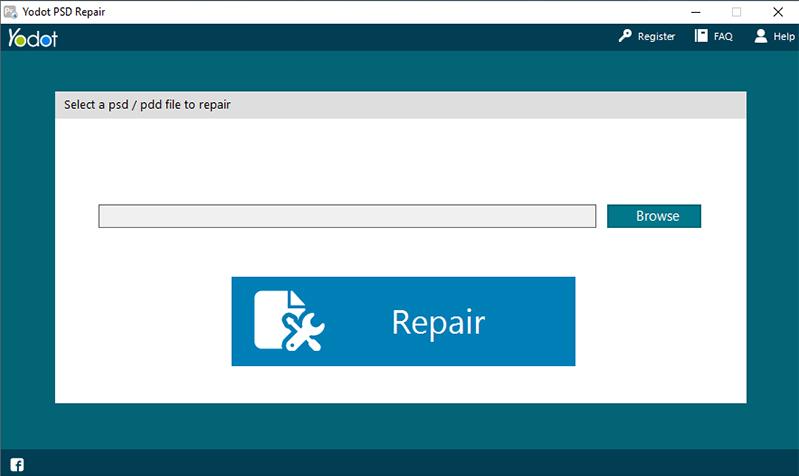 Yodot PSD Repair for Windows screenshot