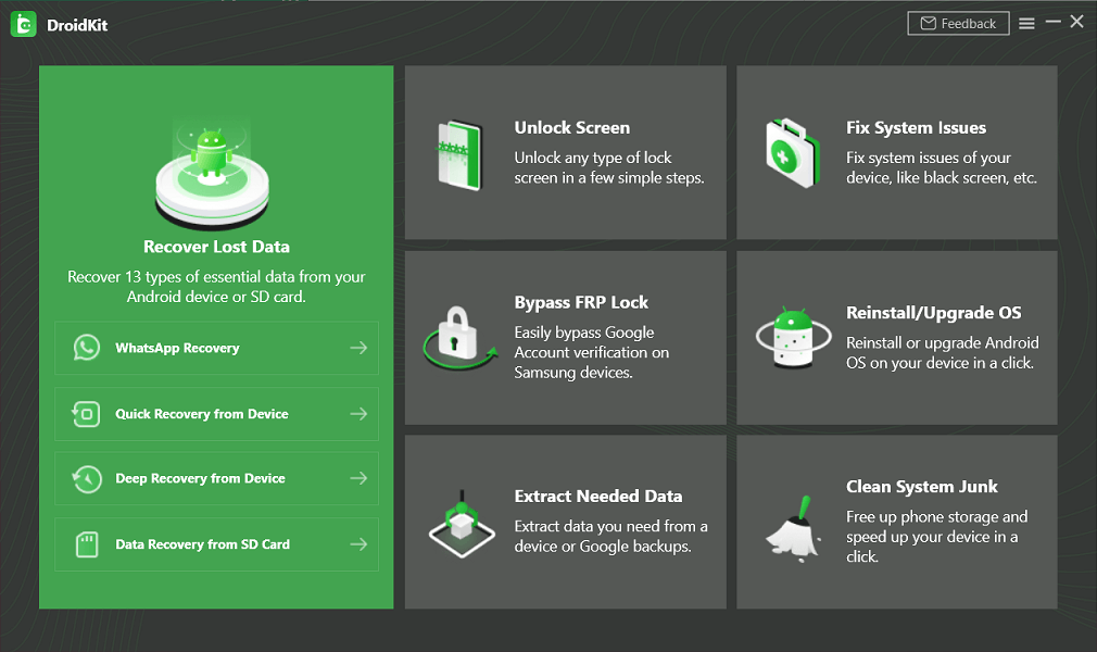 DroidKit screenshot