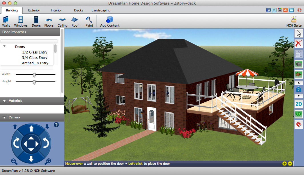 DreamPlan Home Design Software Free for Mac screenshot