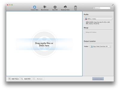Kigo Video Converter Pro for Mac screenshot