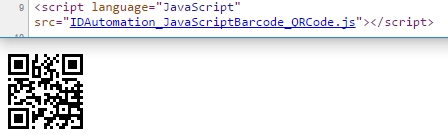 GS1 QR Code JavaScript Barcode Generator screenshot