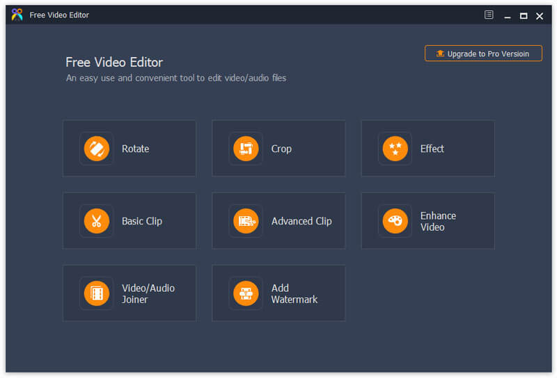 Aiseesoft Free Video Editor screenshot