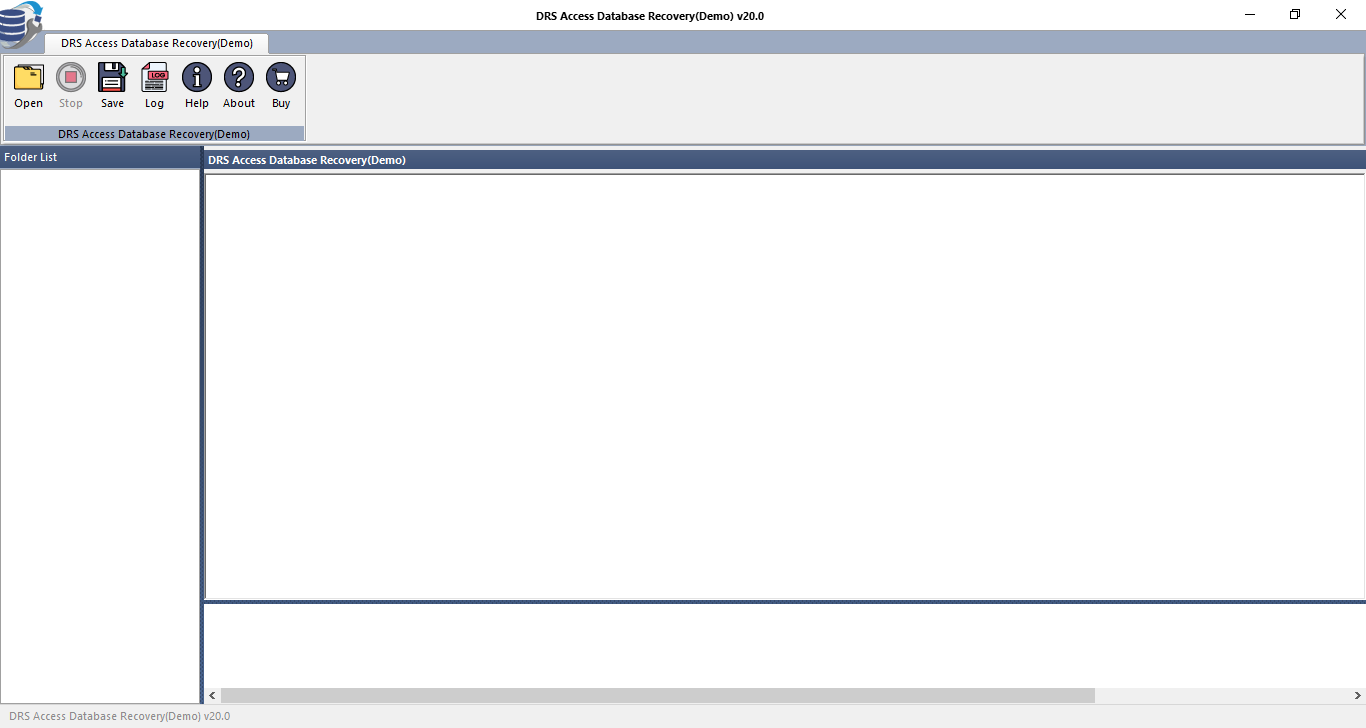 Access Database Recovery Tool screenshot