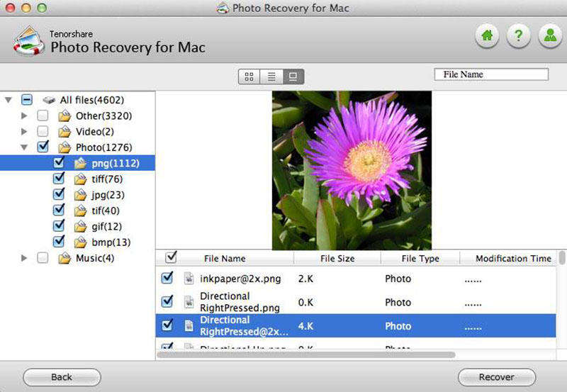 Tenorshare Photo Repair for Mac screenshot