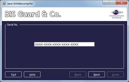 Java Antidecompiler Standalone screenshot