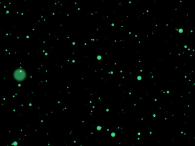 Particles 3D Screensaver screenshot