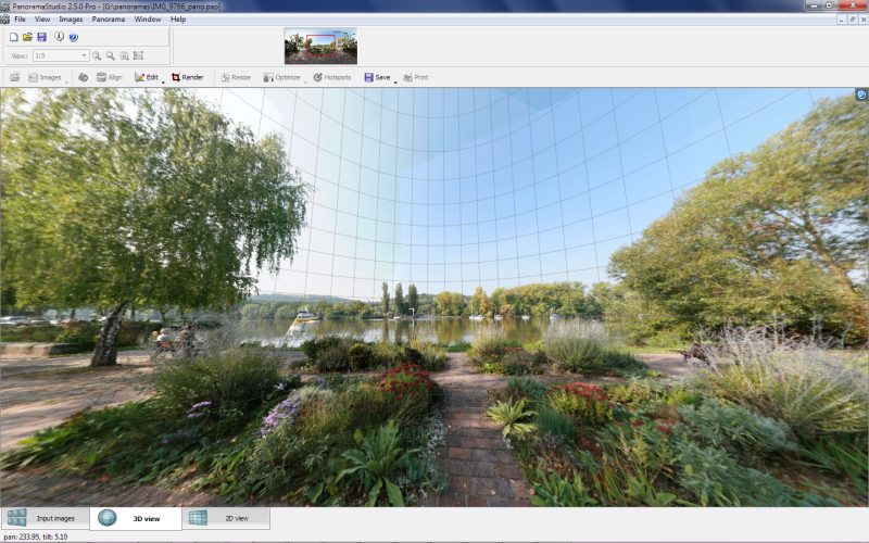 PanoramaStudio Pro screenshot