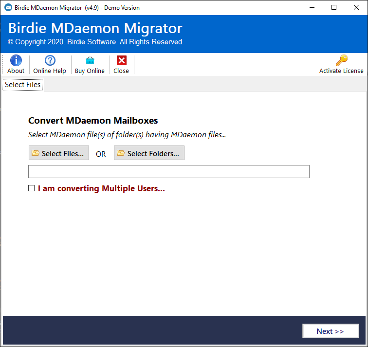 MDaemon Converter screenshot
