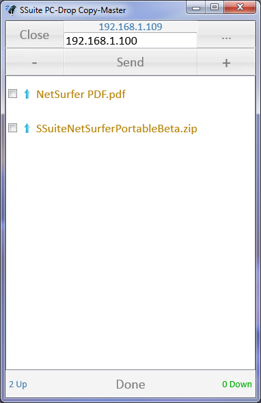 SSuite PC-Drop Copy Master screenshot
