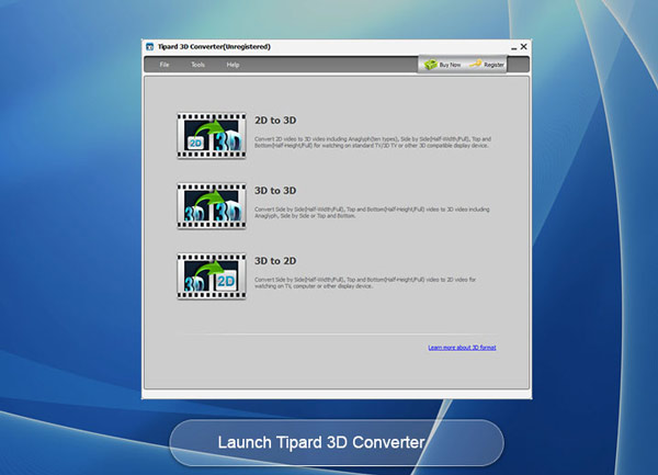 Tipard 3D Converter screenshot