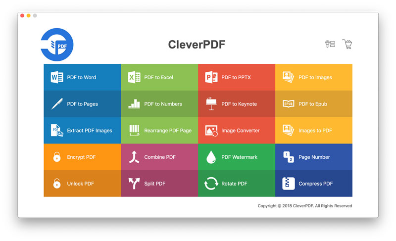 CleverPDF for Mac screenshot