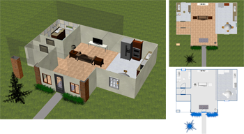 DreamPlan Garden and Home Design Free screenshot