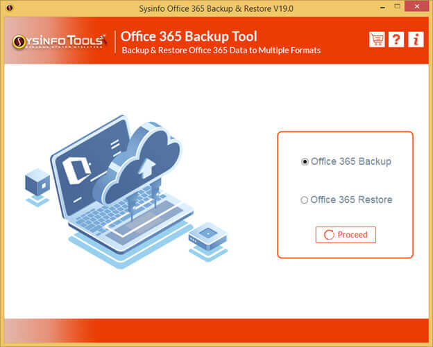 SysInfoTools Office 365 Backup Tool screenshot