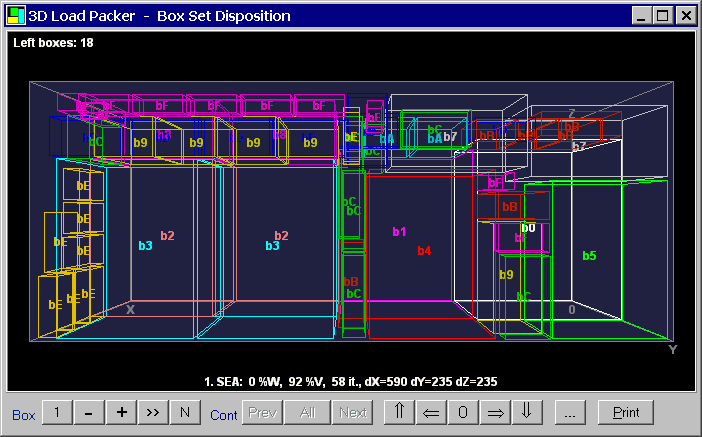 3D Load Packer screenshot