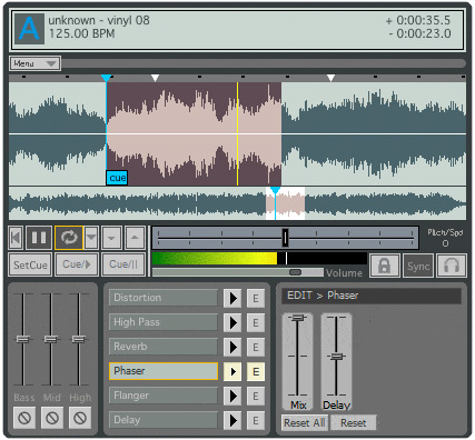 Zulu DJ Software Masters Edition for Mac screenshot