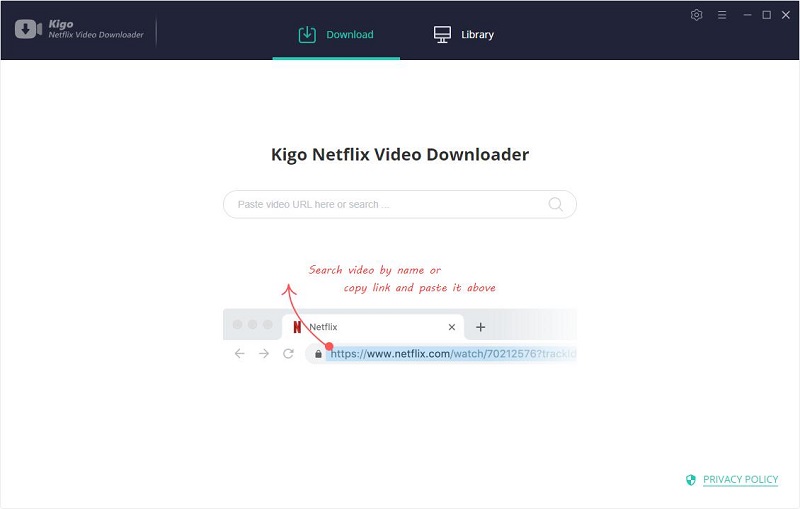 Kigo Netflix Downloader screenshot