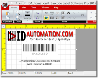 IDAutomation Barcode Label Pro Software screenshot