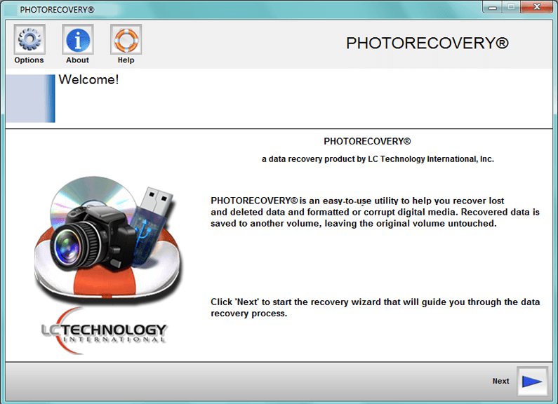 PHOTORECOVERY Professional 2019 for Wind screenshot