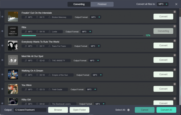 MuConvert Spotify Music Converter screenshot