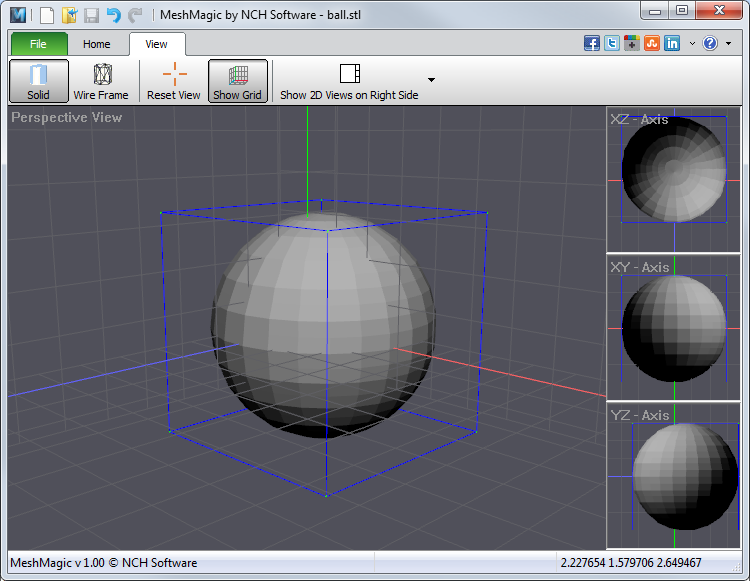 MeshMagic 3D Modeling Software Free screenshot